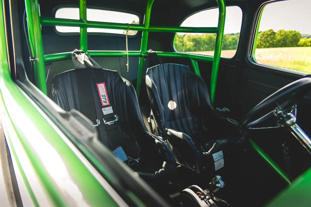 1948 Ford Anglia performance interior